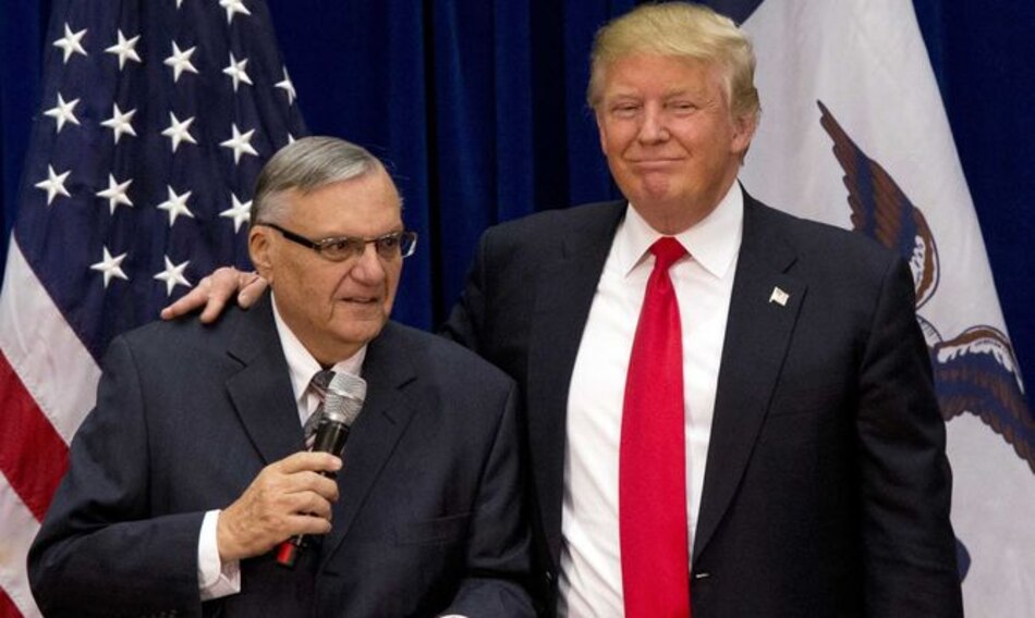 Trump indulta a ex jefe de policía Joe Arpaio