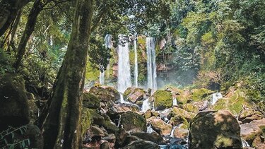 Maravillosas cascadas chiricanas