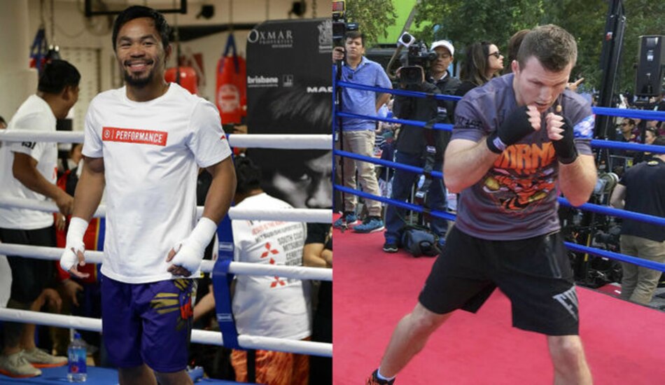 Manny Pacquiao parte como gran favorito ante el inexperto Jeff Horn