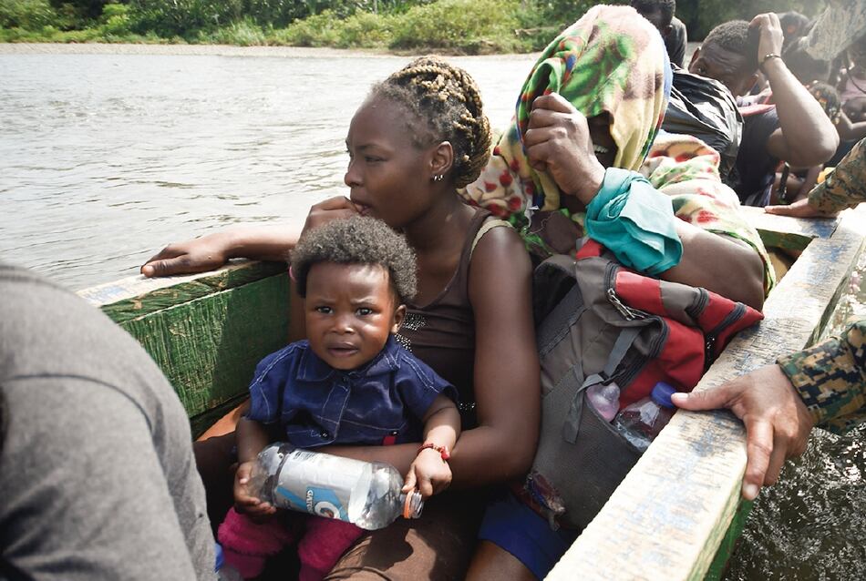 Niños, el rostro frágil del drama migratorio en Darién
