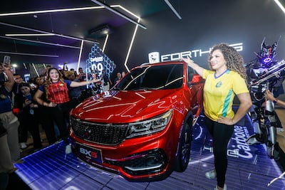 Carbone Motors inaugura nueva sucursal en Costa del Este y lanza nuevo modelo: Forthing SX5