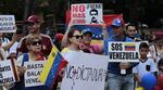Venezolanos en Panamá se concentran para exigir democracia y respeto a los derechos humanos