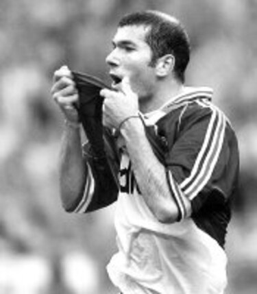 Zinedine Zidane, la figura en el Balón de Oro