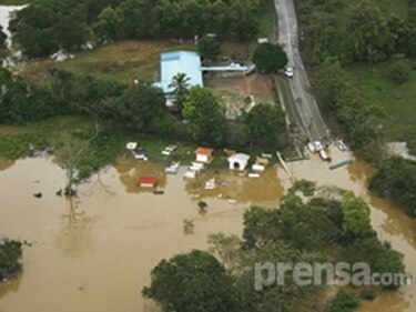 Comienza inspección en las áreas inundadas en Panamá y Darién
