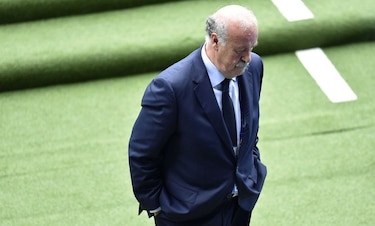 En España dan por hecho la salida de Del Bosque como técnico