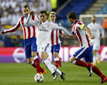 Atlético y Real Madrid empatan sin goles; Juventus vence 1-0 al Mónaco
