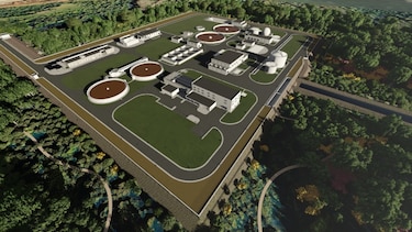 Licitarán otra vez la planta de tratamiento de aguas residuales en Caimito a un costo de $139 millones
