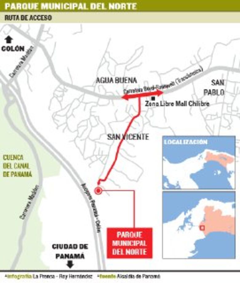 Área del parque Soberanía pasará a manos de la Alcaldía capitalina