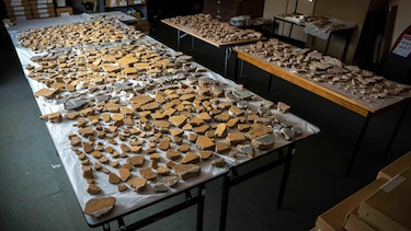 “El rompecabezas más difícil del mundo”: cómo reconstruyeron los frescos de una villa romana de hace 2.000 años