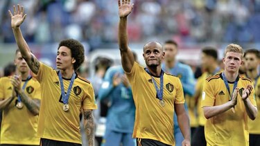Bélgica se despide con un histórico tercer lugar