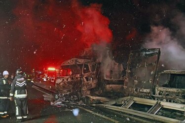 Un muerto y 26 heridos en un accidente con más de 50 vehículos al noroeste de Tokio
