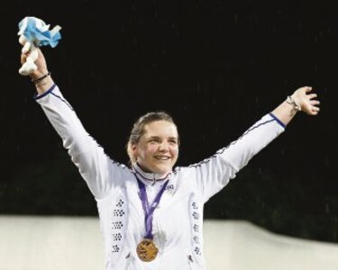 Con alma de campeona