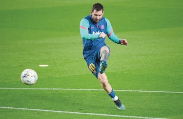 Un enrachado Messi encara hoy al PSG 