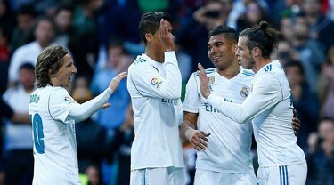 Real Madrid se divierte y golea 6-0 al Celta