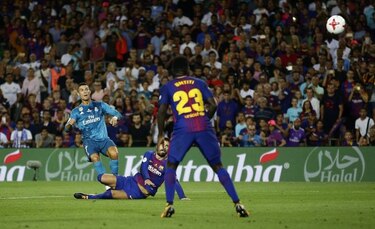 Real Madrid vence 3-1 al Barcelona; Cristiano Ronaldo fue expulsado