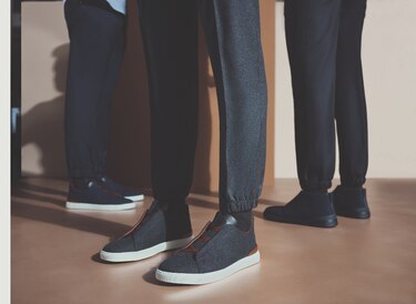 Zegna Su Misura: Personaliza los sneakers Triple Stitch