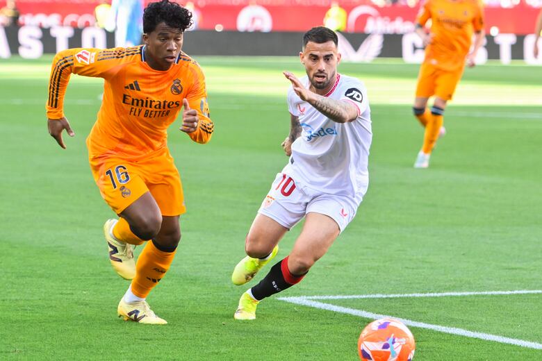 Mbappé apunta al Pichichi y el Real Madrid gana en Sevilla