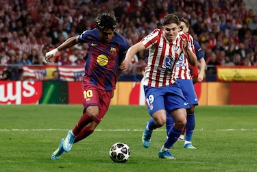 Lamine Yamal, sobre Julián: ‘Es un gran jugador pero estoy muy contento con la plantilla”'