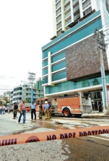 Bomberos realizan nueva inspección en el PH Metric