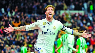 Otra vez líderes, gracias a Sergio Ramos