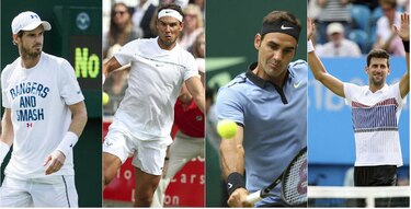 Murray y Nadal, en línea para una eventual semifinal de Wimbledon