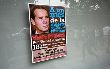 Gobierno argentino ve conforme desestimación de denuncia de Nisman