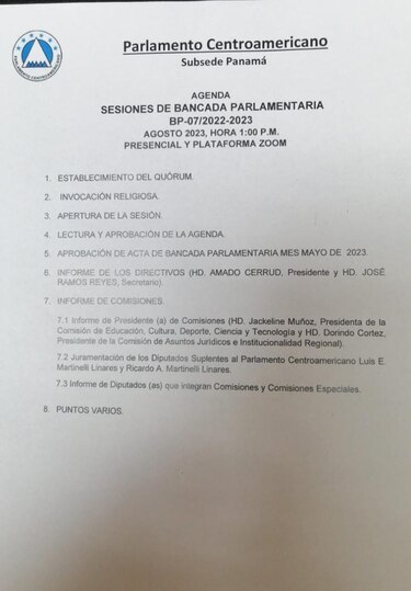 Ricardo y Luis Martinelli Linares serán juramentados como miembros del Parlacen