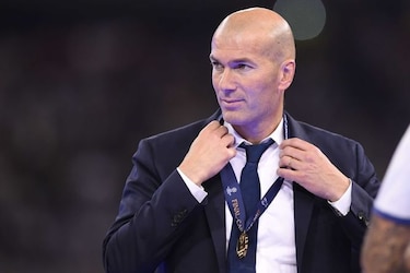 Zidane se codea con los grandes técnicos
