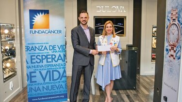 Bulova y FundaCáncer firman convenio