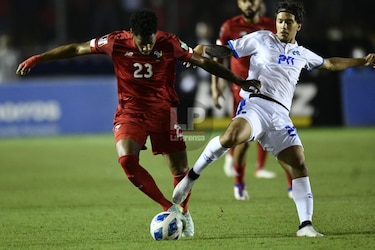 Imágenes del triunfo de Panamá ante El Salvador en las eliminatorias mundialistas