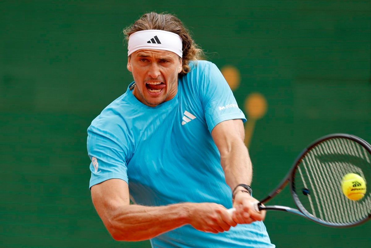 Zverev sufre para remontar a Garín y avanza en Montecarlo