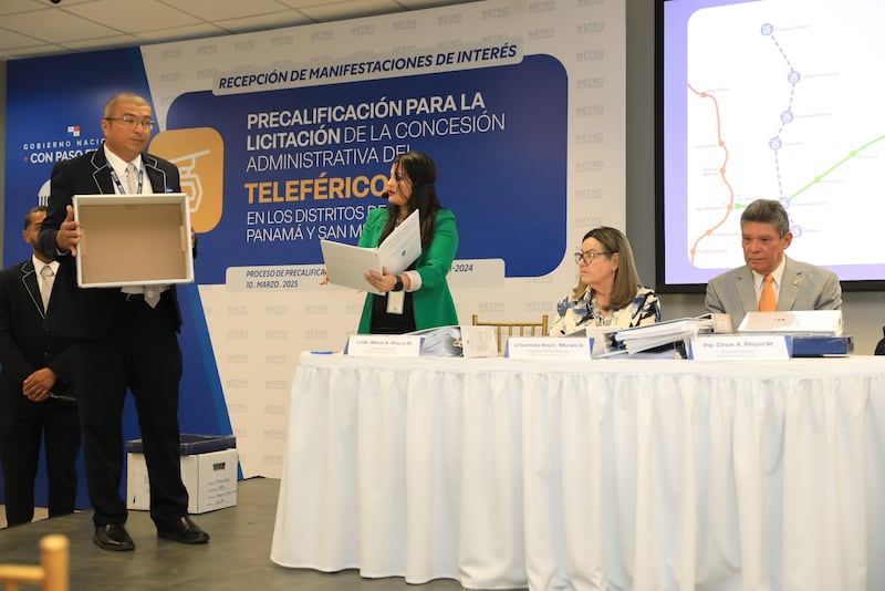 Metro de Panamá vuelve a cambiar la fecha de presentación de propuestas del teleférico; será el 31 de marzo