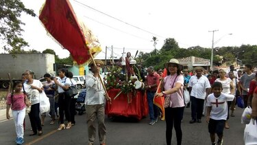 En Aguadulce celebran la fiesta en honor a San Juan Bautista