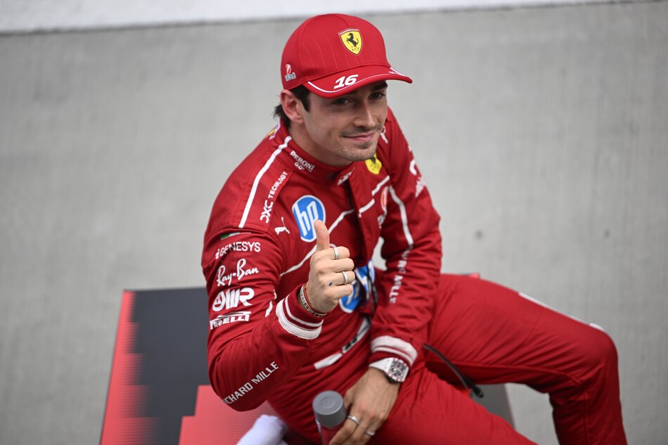 Leclerc: ‘La verdad es que no me esperaba la ‘pole’ para nada’