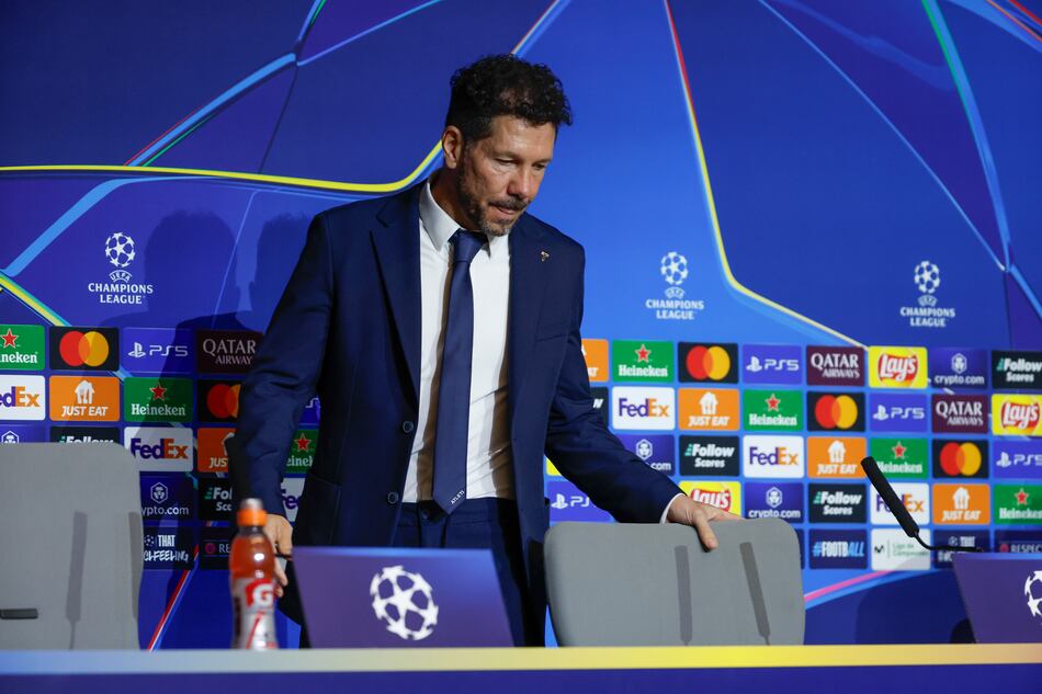 Simeone considera que Ancelotti lo supera como entrenador