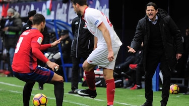 Sevilla vence a Osasuna y no le pierde pisada al Real Madrid