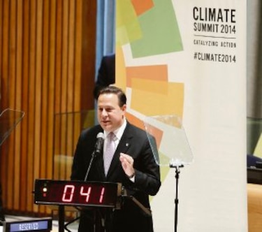 Juan C. Varela promete mejorar la calidad del agua