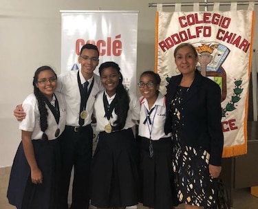 Estudiantes del colegio Rodolfo Chiari ganan la competencia provincial en Coclé
