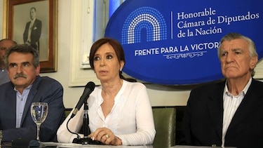 Cristina Fernández: Pedido de detención es un 'exceso que viola el estado de derecho'
