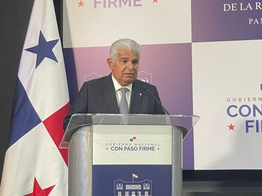 Conferencia de prensa del presidente José Raúl Mulino