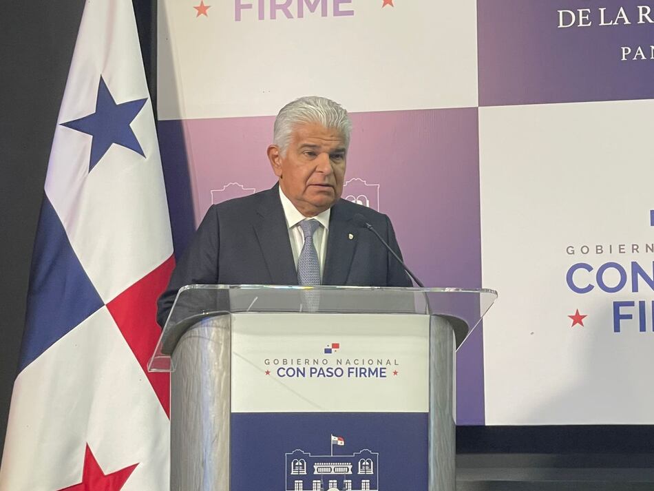 Conferencia de prensa del presidente José Raúl Mulino