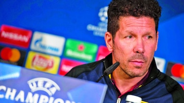 Simeone espera poder anotar un gol de visita