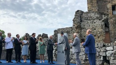 Rey Felipe VI de España hace recorrido por Panamá Viejo