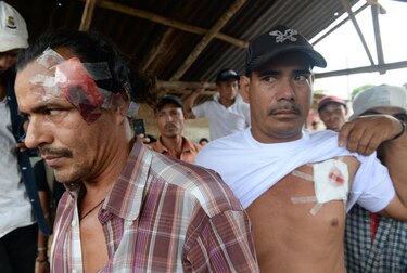 21 heridos y 30 personas presas durante protestas por el canal de Nicaragua