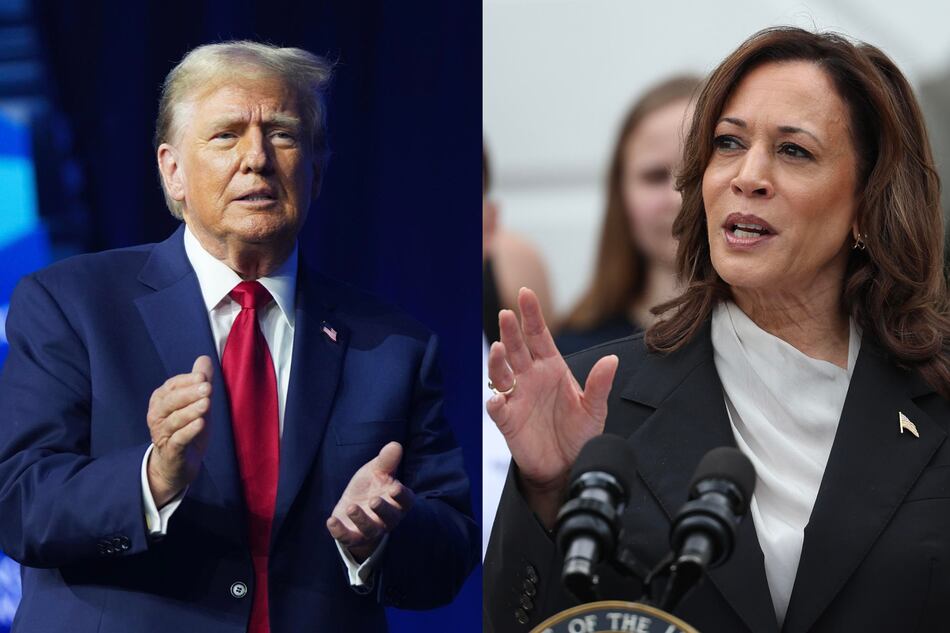 Harris supera a Trump en intención de voto latino, pero la ventaja demócrata se reduce