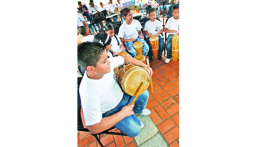 Concierto a cargo de jóvenes y niños