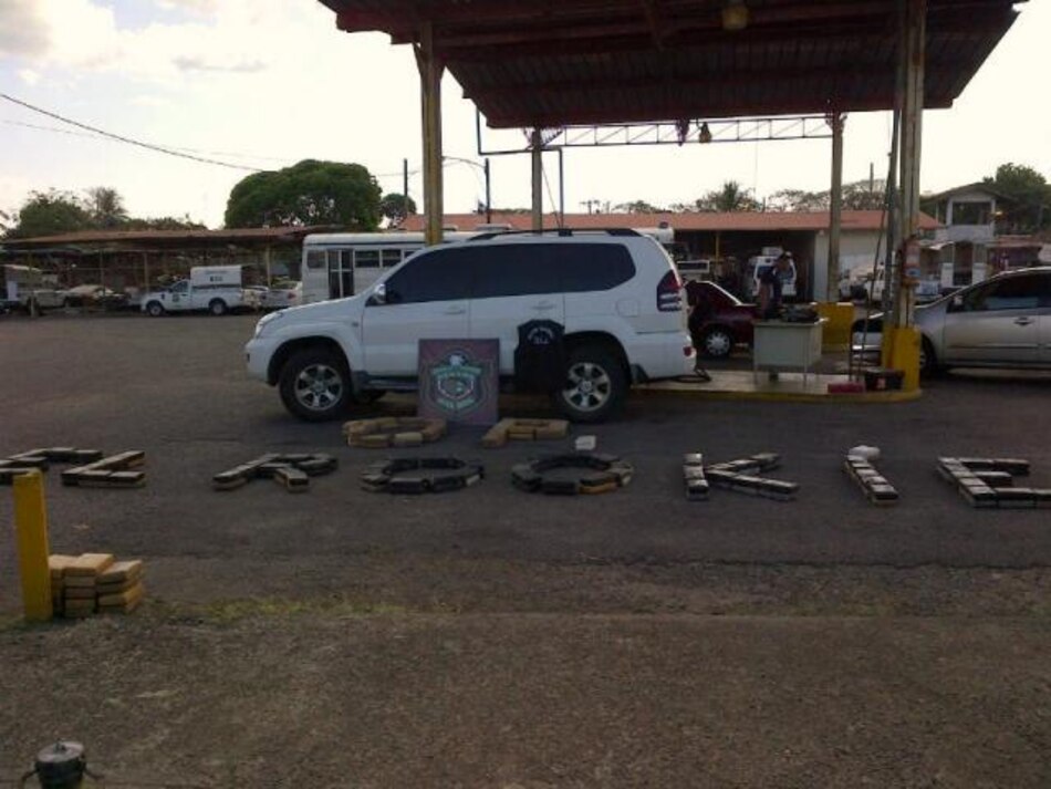 Policía Nacional se incauta de 200 kilos de cocaína en Guabalá