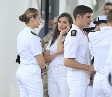 Imágenes de la llegada de la princesa Leonor y la reina Letizia a Panamá