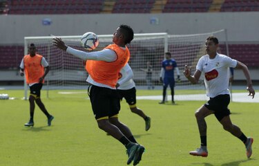 Tercer día de trabajo para la selección de fútbol de Panamá