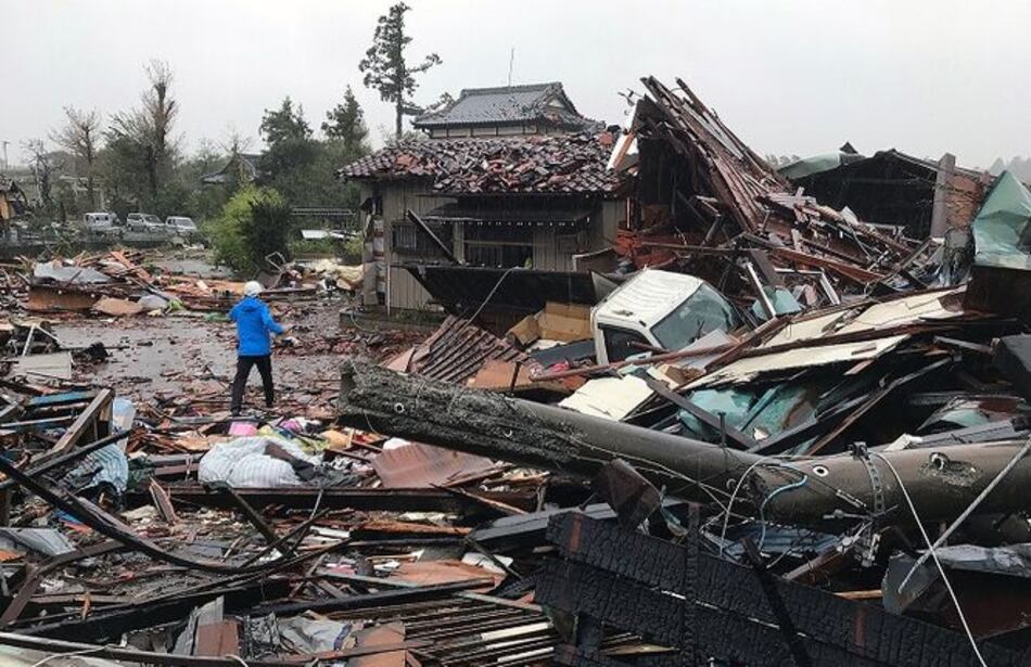 Al menos 11 muertos tras paso de tifón Hagibis en Japón